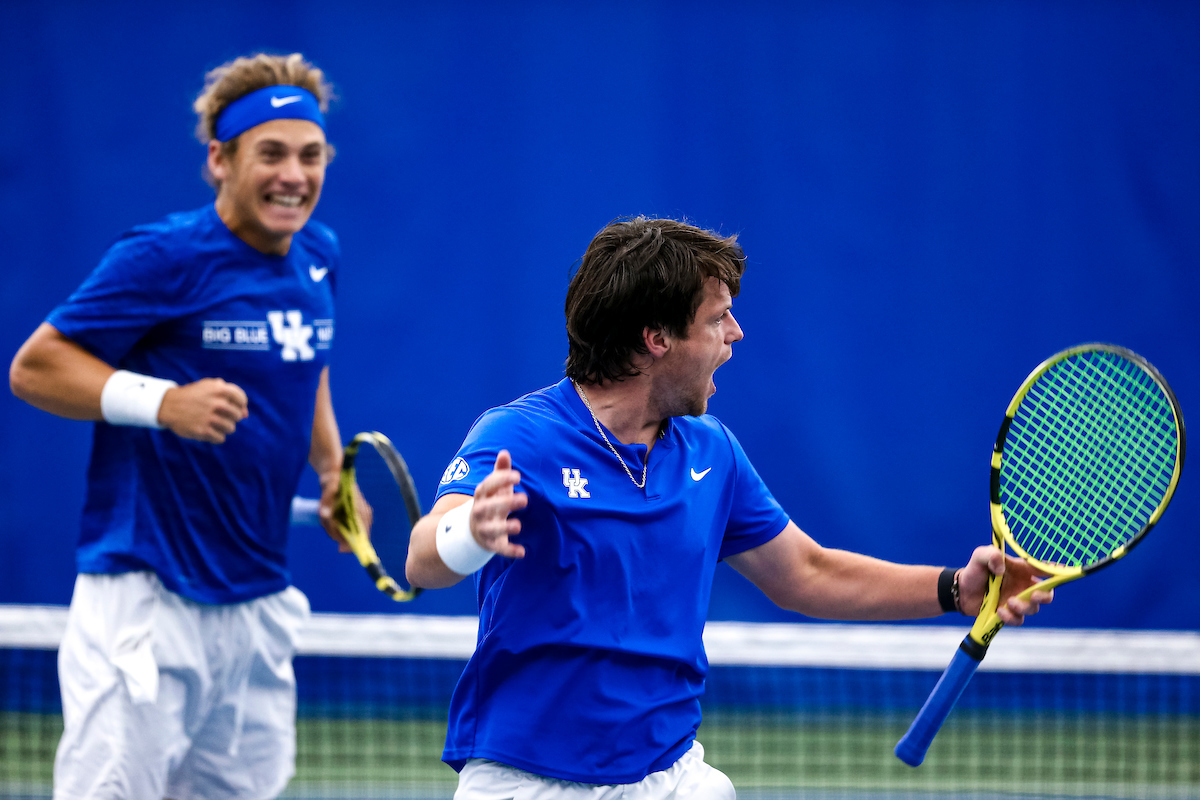 JJ Mercer.

Kentucky defeats Tennessee 4-3.

Photo by Eddie Justice | UK Athletics