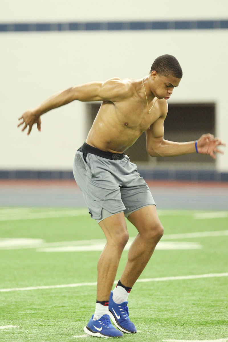 Keldon Johnson.

The men's basketball conditions on Tuesday, July 10th, 2018 at Nutter Field house in Lexington, Ky.

Photo by Quinlan Ulysses Foster I UK Athletics