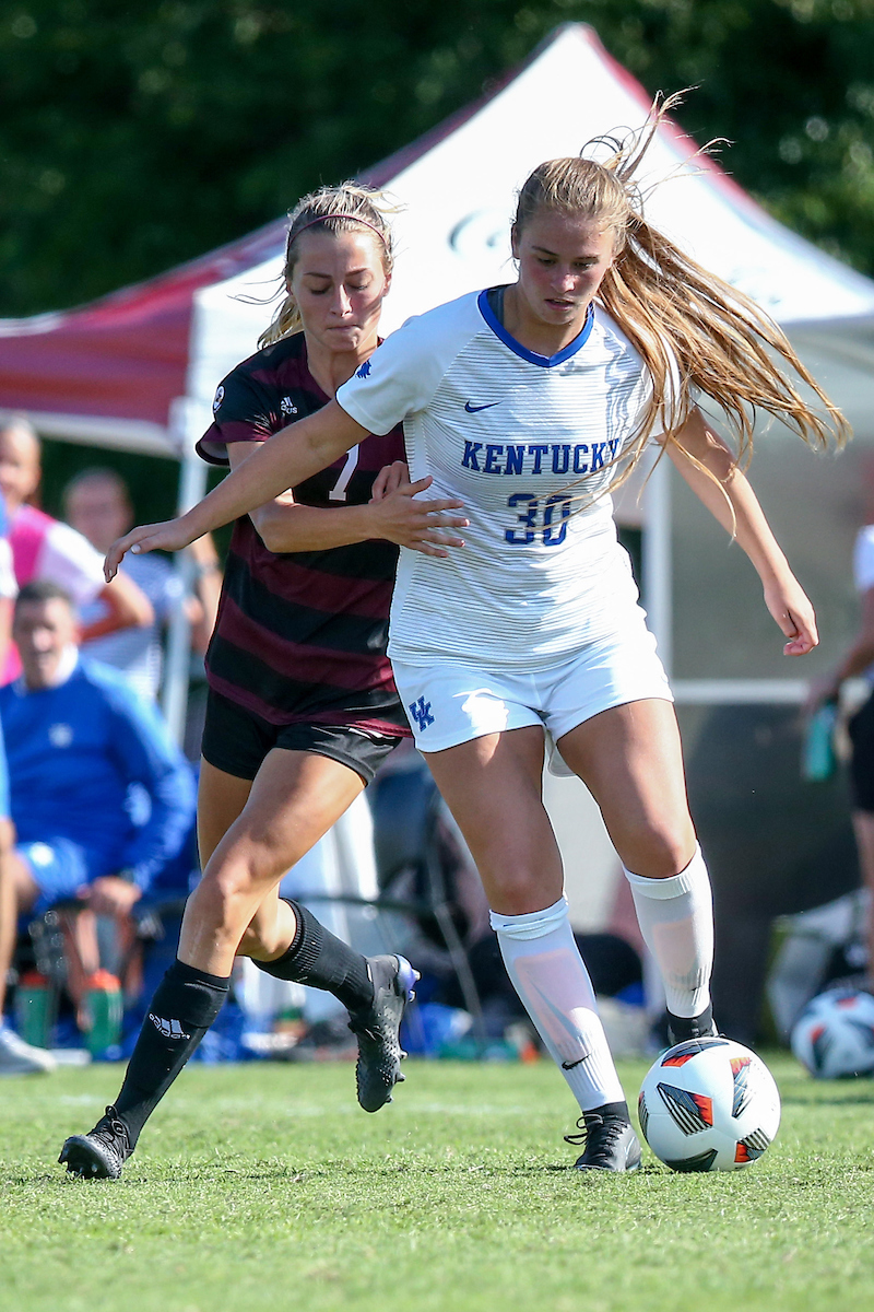Jordyn Rhodes.

Kentucky beats Eastern Kentucky University 6 - 0.

Photo by Sarah Caputi | UK Athletics