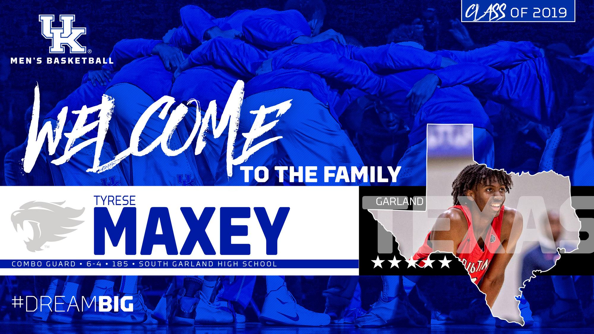 Tyrese Maxey Signs with Kentucky Men’s Basketball