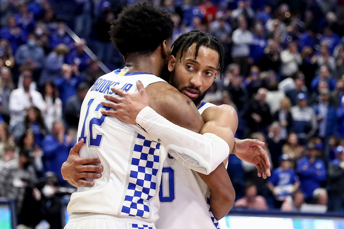 Davion Mintz. Keion Brooks Jr.

Kentucky beat Alabama 90-81.

Photos by Chet White | UK Athletics