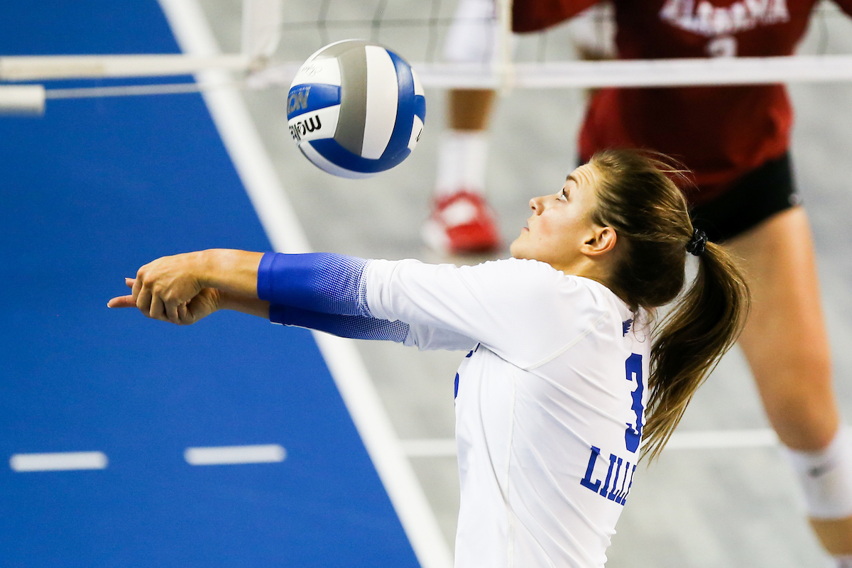 Madison Lilley.

Kentucky sweeps Alabama 3-0 and wins SEC Championship.

Photo by Hannah Phillips | UK Athletics