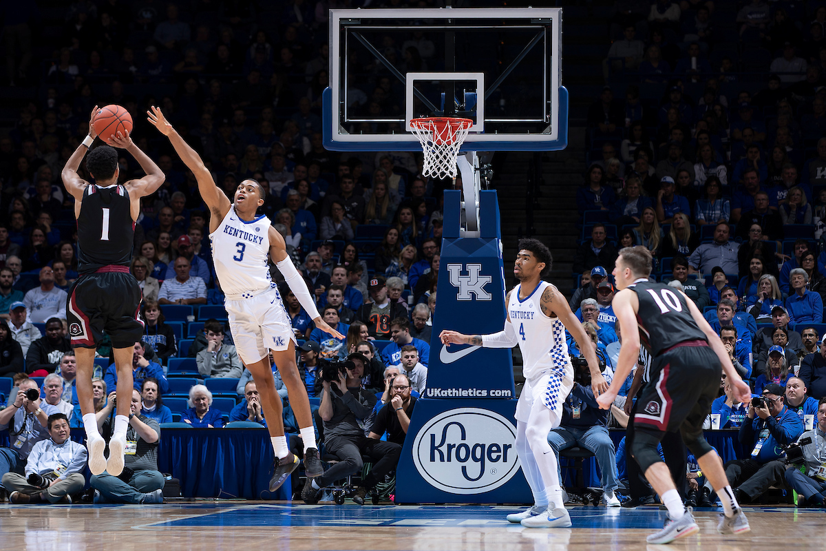 Keldon Johnson.

Men's basketball beat IUP 86-64

Photo by Chet White | UK Athletics