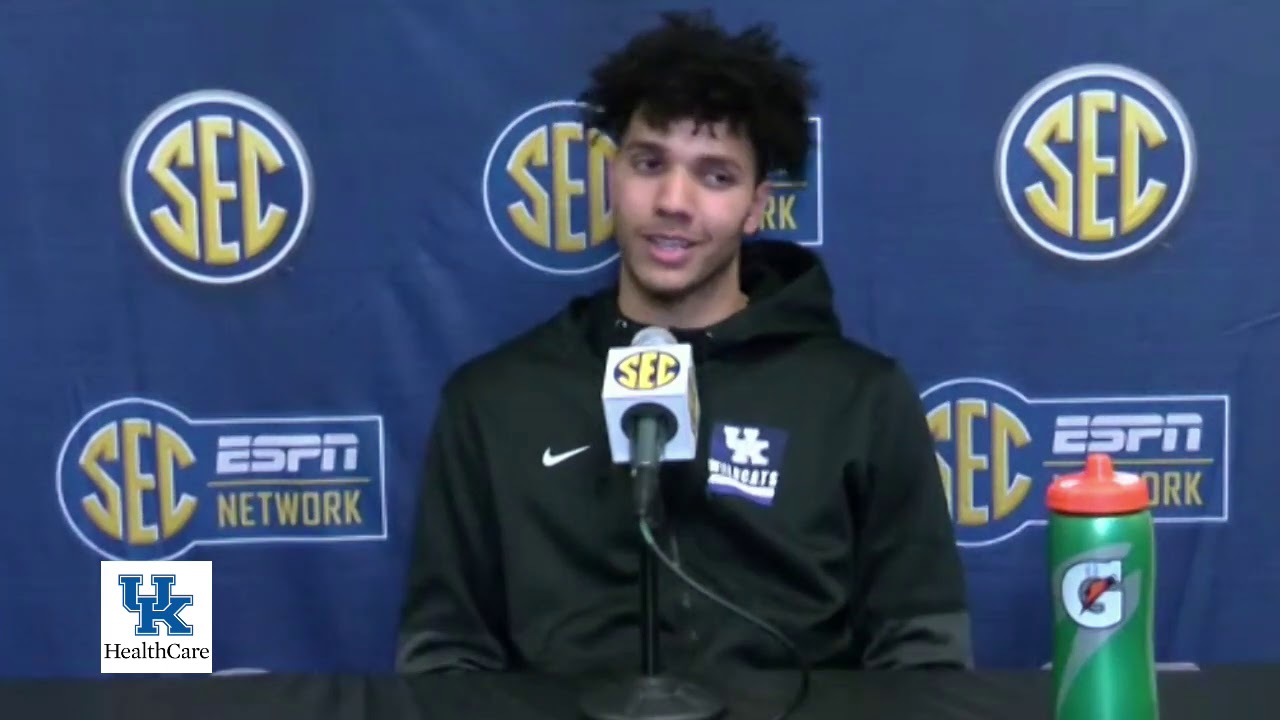 MBB: Dontaie Allen - MSU Postgame, SEC Tournament