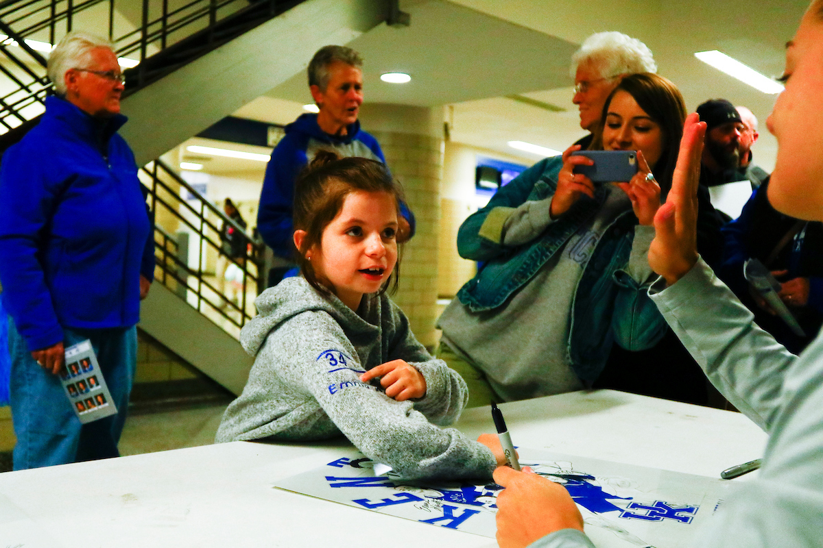 Fans.

Kentucky beats Stetson 67-48.

Photo by Hannah Phillips | UK Athletics