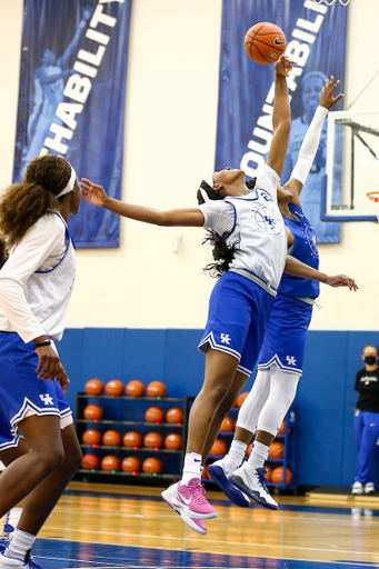 Nyah Leveretter.

Kentucky Women’s Basketball Practice.

Photo by Eddie Justice | UK Athletics