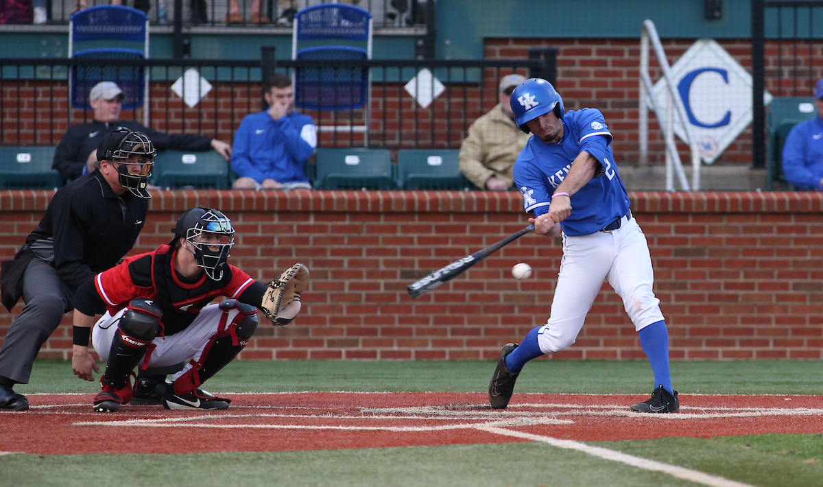 Luke Heyer

The University of Kentucky baseball team defeats Western Kentucky University 4-3 on Tuesday, February 27th, 2018 at Cliff Hagan Stadium in Lexington, Ky.


Photo By Barry Westerman | UK Athletics