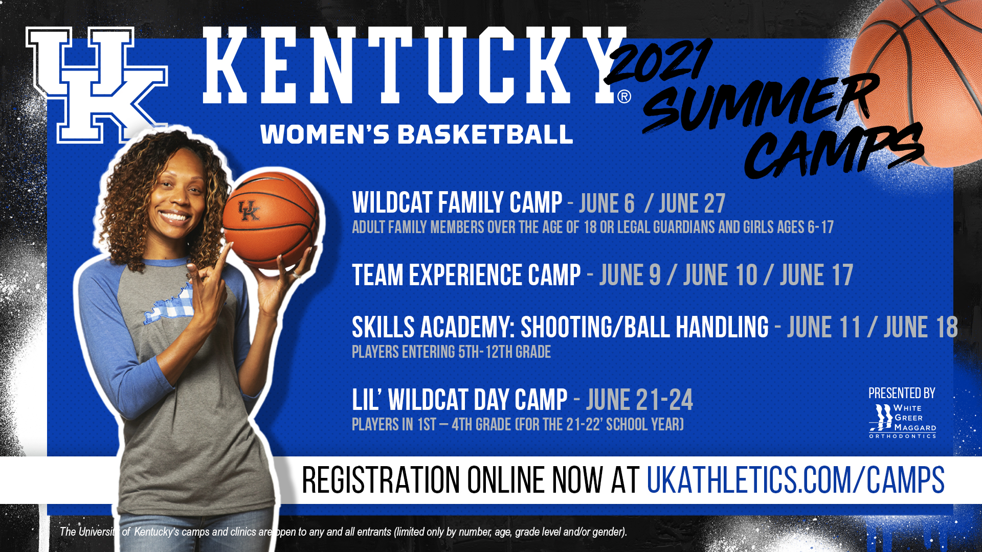 WBB Announces 2021 Summer Camp Information