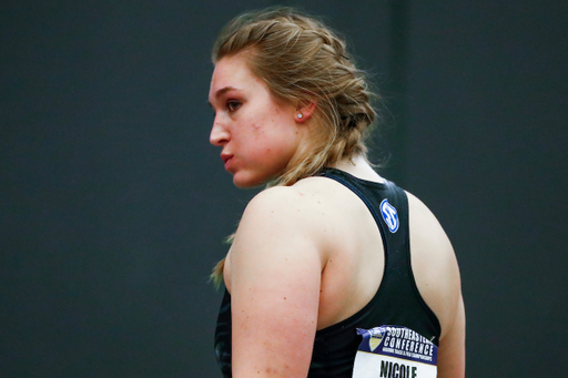 Nicole Fautsch.

Day one of the 2019 SEC Indoor Track and Field Championships.

Photo by Chet White | UK Athletics