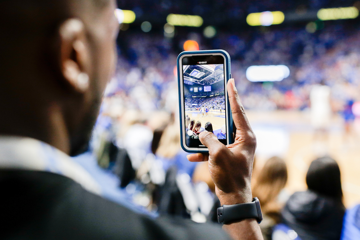 Rupp Arena.


The UK men's basketball team beat Kansas 71-63 at Rupp Arena on Saturday, January 26, 2019.

Photo by Isaac Janssen | UK Athletics