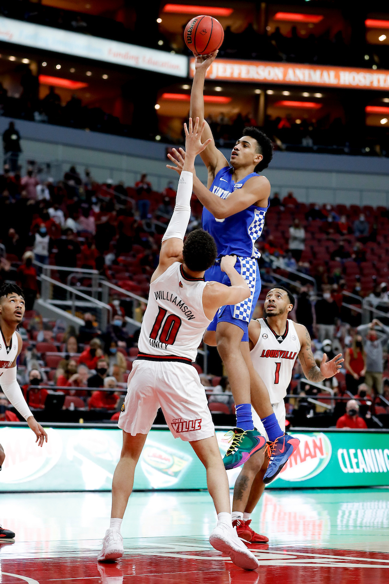 Jacob Toppin.

Kentucky loses to Louisville 62-59.

Photo by Chet White | UK Athletics