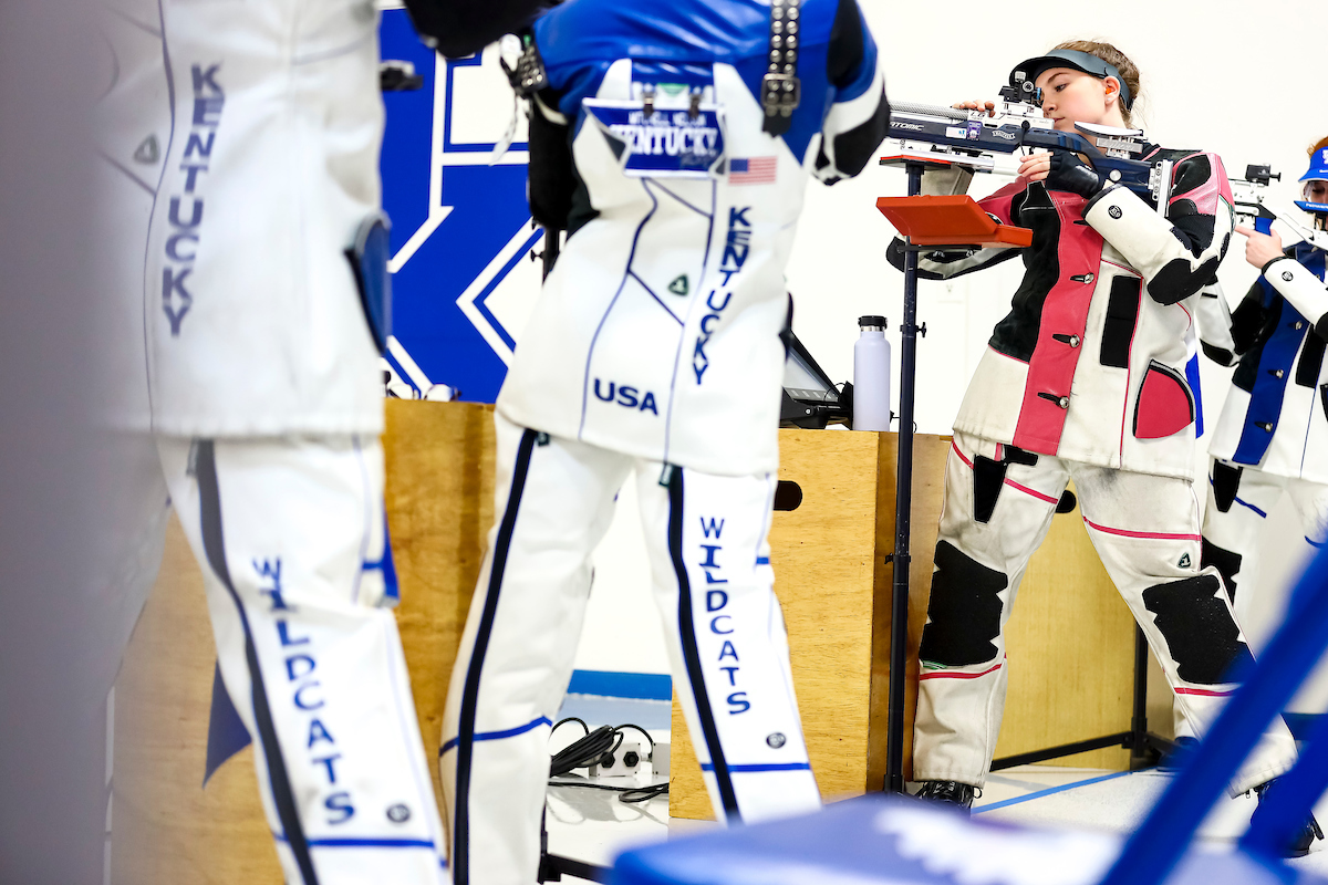 Allison Buesseler. Kentucky Rifle vs Morehead St.Photo by Eddie Justice | UK Athletics