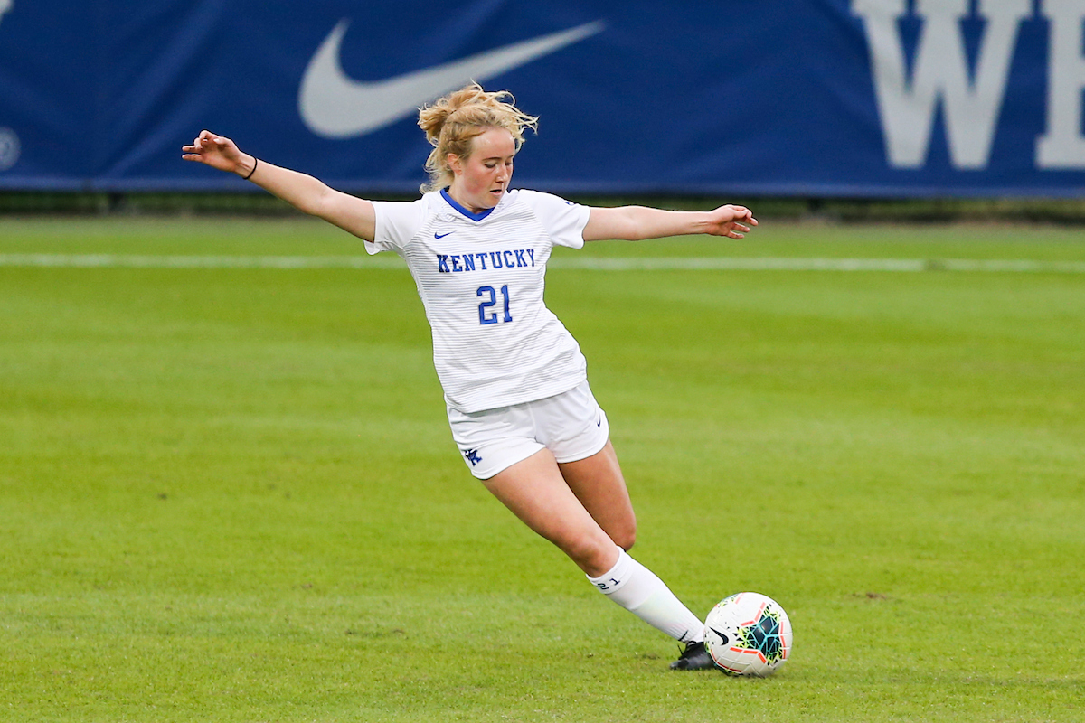 Josie Knight.

Kentucky ties Tennessee 1-1.

Photo by Hannah Phillips | UK Athletics