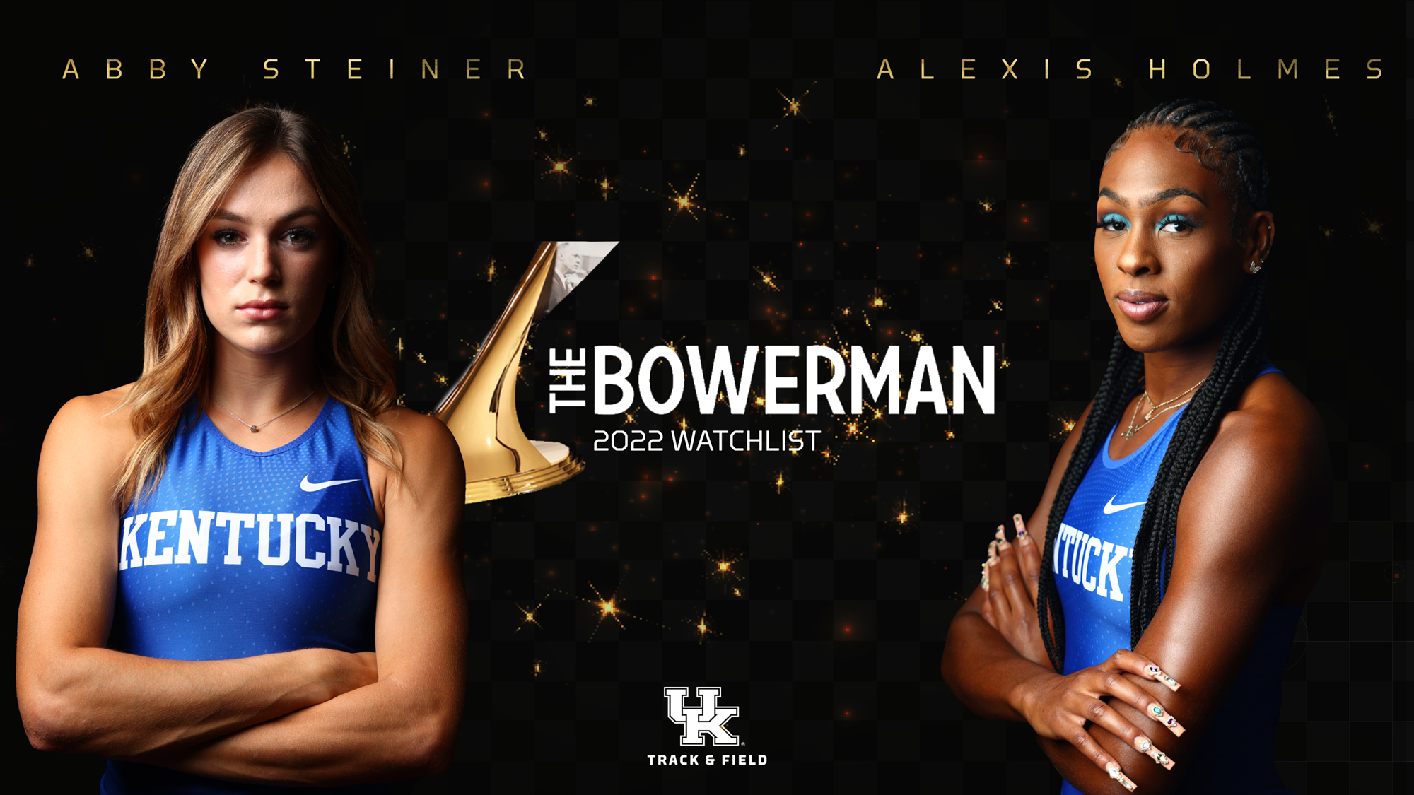 Abby Steiner and Alexis Holmes Named to Bowerman Watch List