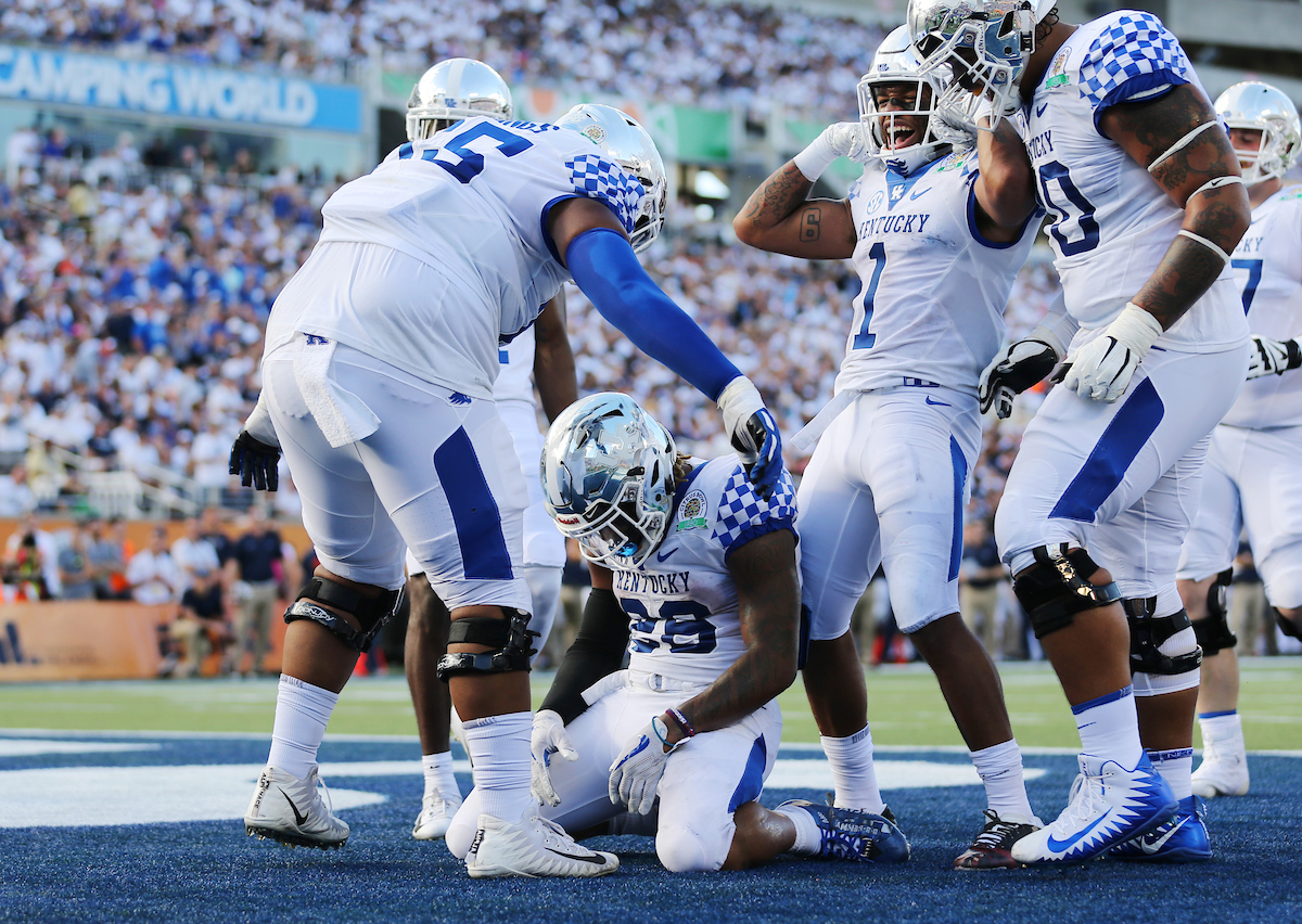 Benny Snell
The UK Football team beat Penn State 27-24 in the Citrus Bowl. 

Photo by Britney Howard  | UK Athletics