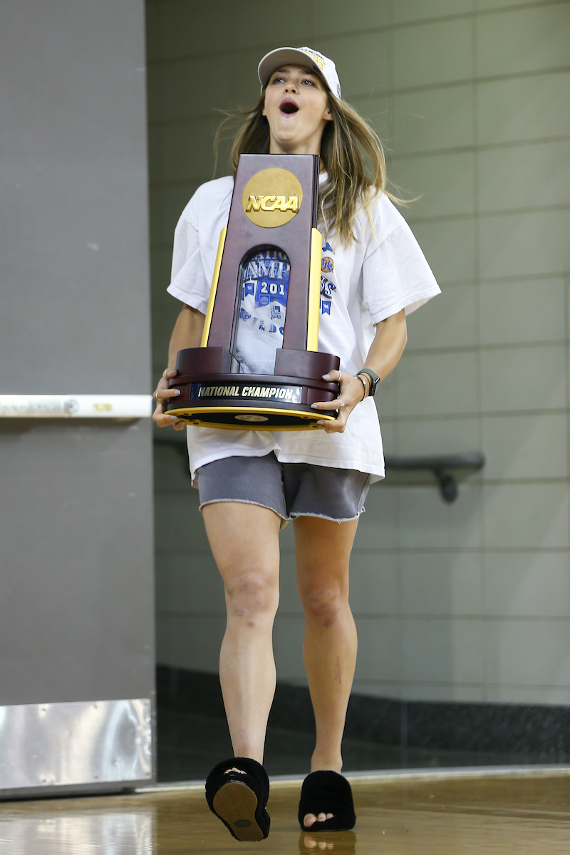 Madison Lilley.

Kentucky Volleyball returns from winning NCAA Championship

Photo by Grant Lee | UK Athletics