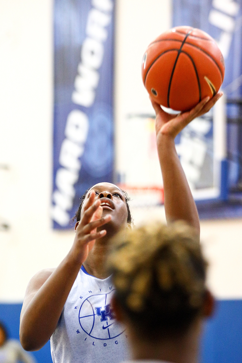 Olivia Owens.

Kentucky Women’s Basketball Practice.

Photo by Eddie Justice | UK Athletics