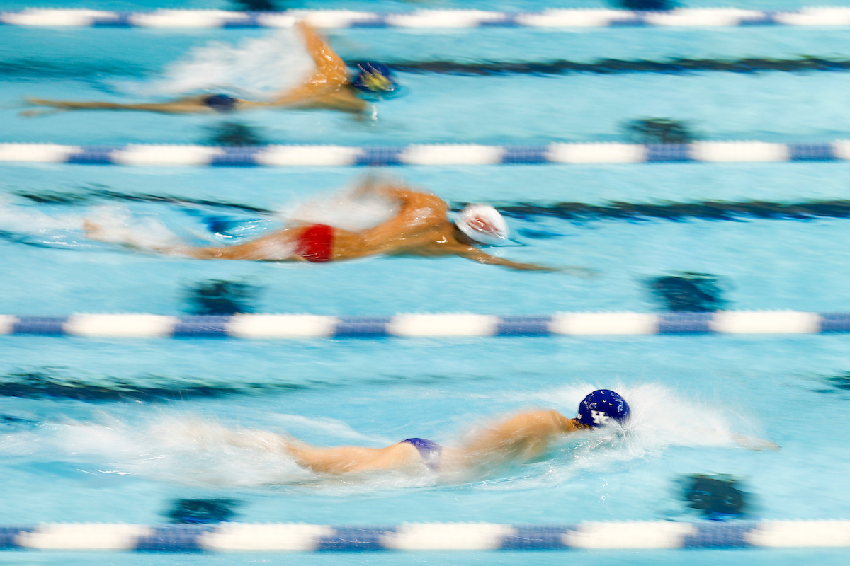 Kentucky Swim & Dive vs. Indiana & Notre Dame.

Photo by Isaac Janssen | UK Athletics
