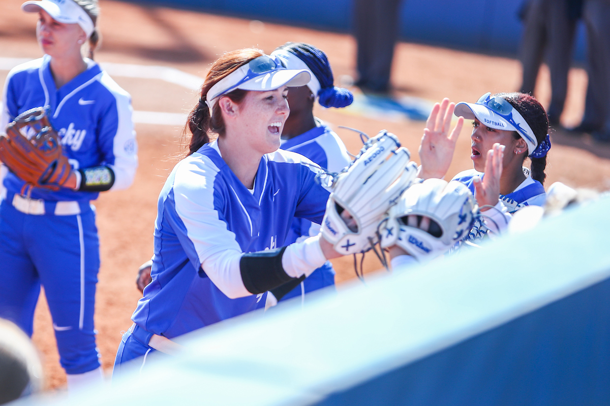 Renee Abernathy.

Kentucky defeats Ohio 16-8.

Photo by Sarah Caputi | UK Athletics