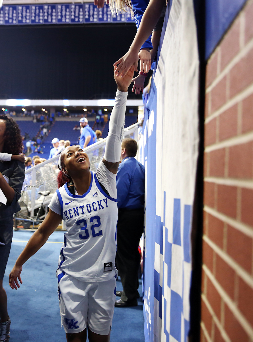 Jaida Roper 

The UK Women's Basketball team beat Florida 62-51. 

Photo by Britney Howard | UK Athletics