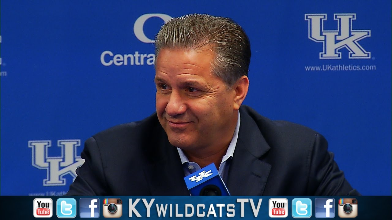 Kentucky Wildcats TV: Coach Calipari Media Day 2014