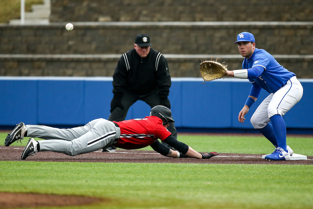 TJ Collett. 

Kentucky beat Southeast Missouri State 9-4.

Photo by Eddie Justice | UK Athletics