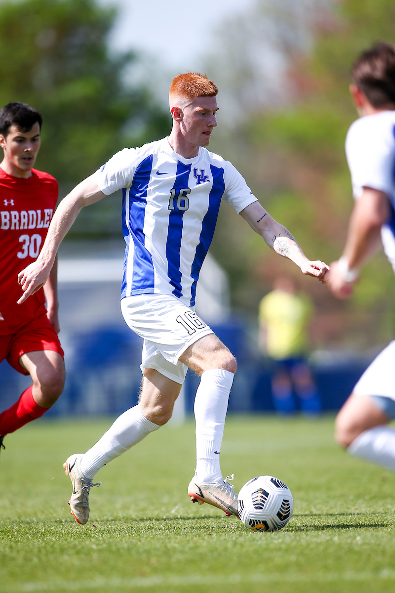 Martin Soereide.

Kentucky loses to Bradley 2-1.

Photo by Grace Bradley | UK Athletics