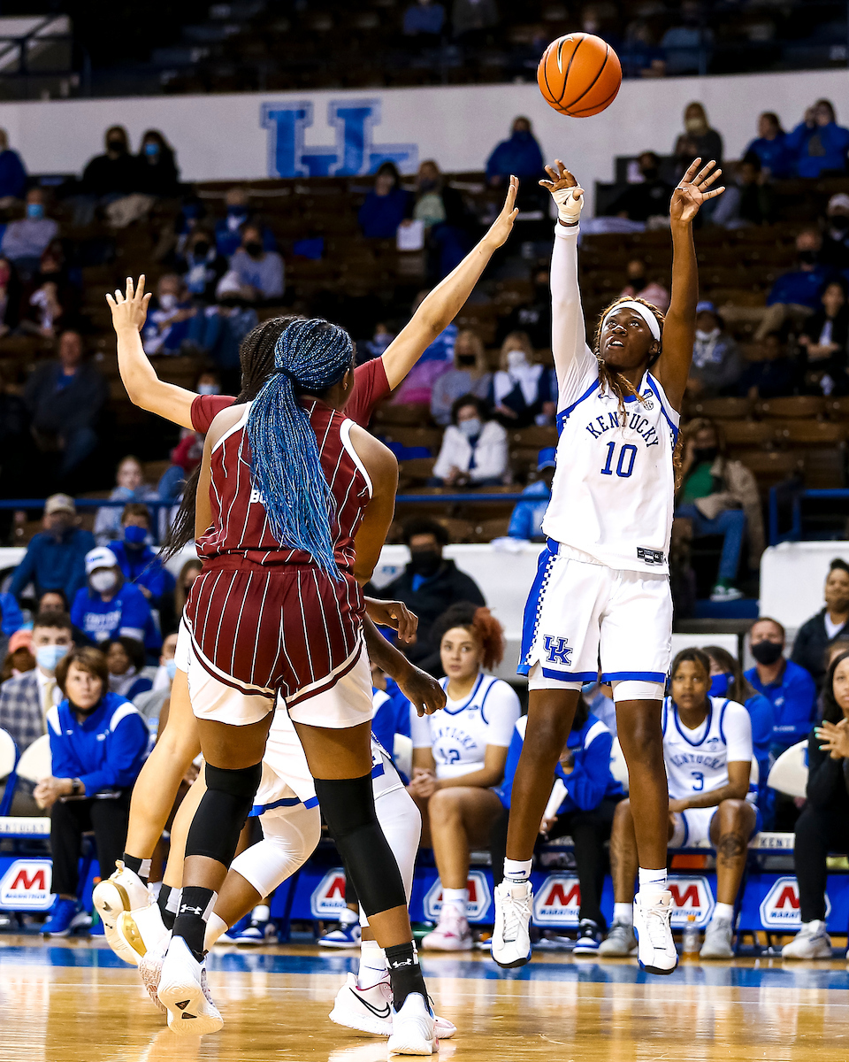 Rhyne Howard.

Kentucky loses to South Carolina 59-50..

Photo by Eddie Justice | UK Athletics