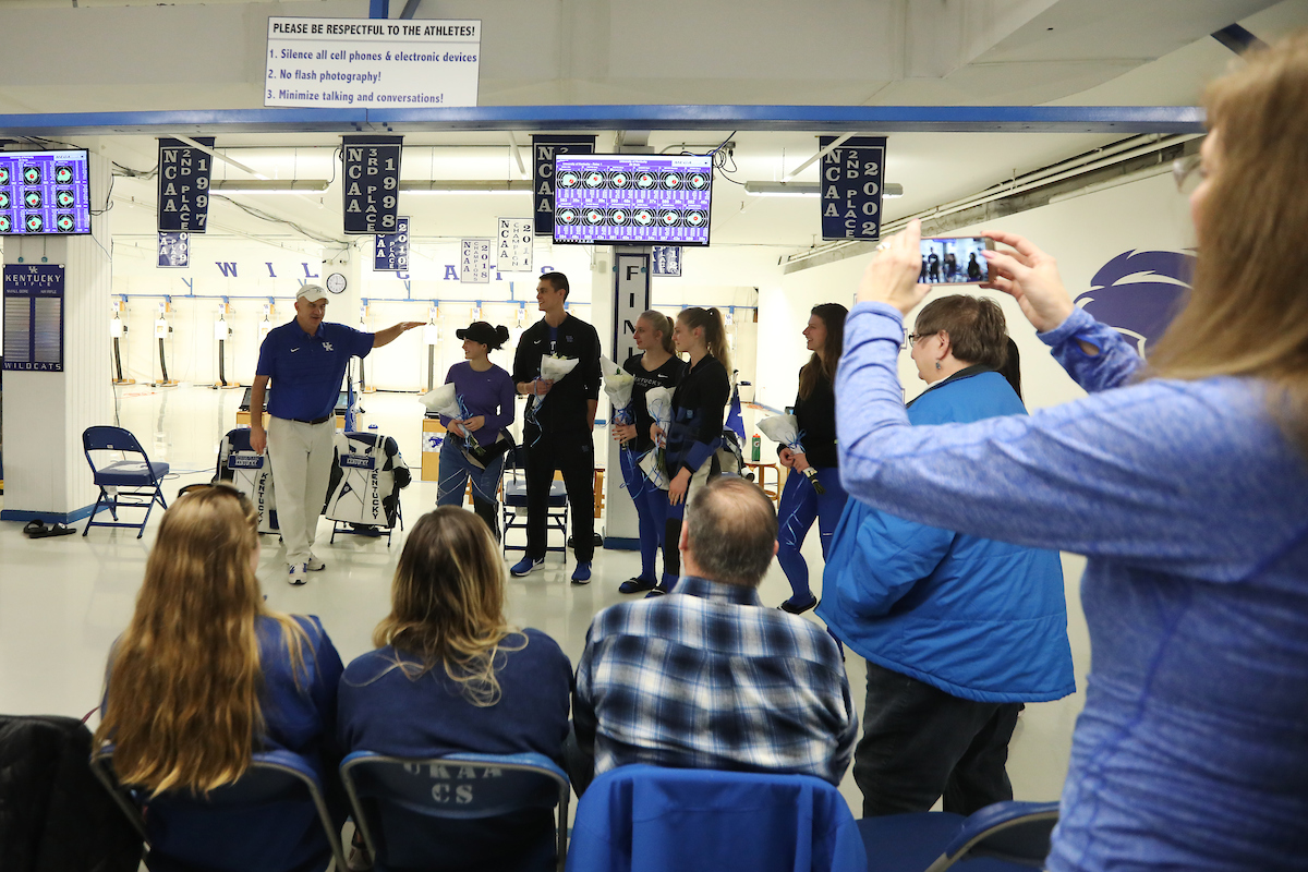 UK Rifle hosts Morehead State on Senior Day.

Photo by Quinn Foster | UK Athletics