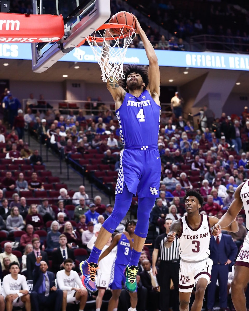 Nick Richards.

Kentucky beat Texas A&M 69-60.

Photo by Elliott Hess | UK Athletics