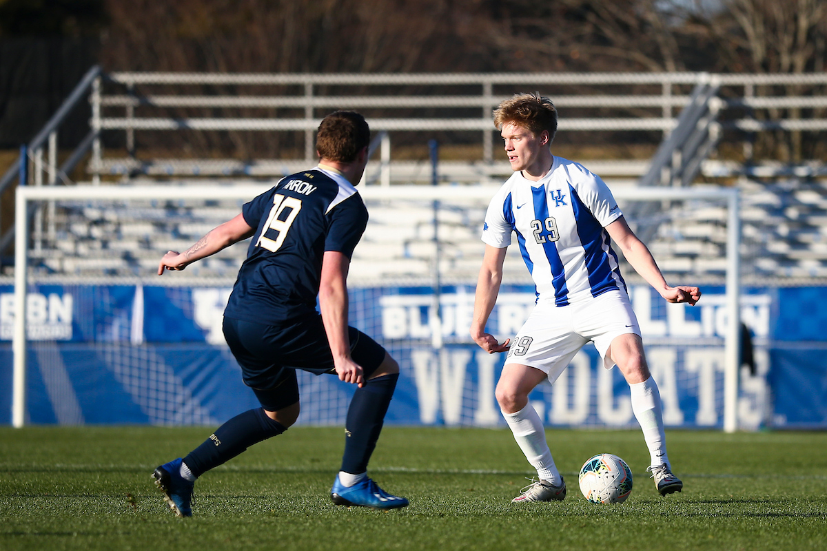 Trey Asensio.

Kentucky ties Akron 1-1.

Photo by Grace Bradley | UK Athletics