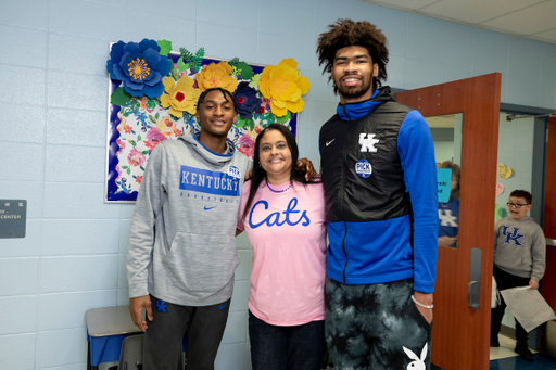 Nick Richards and Immanuel Quickley. #PickNickAndQuick.

Photo by Chet White | UK Athletics