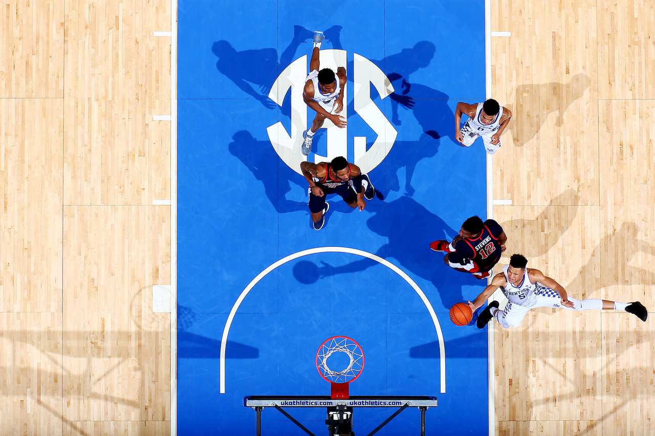 Kevin Knox.

The University of Kentucky men's basketball team beat Ole Miss 96-78 on Tuesday, February 28th, 2018, at Rupp Arena in Lexington, Ky.

Photo by Chet White | UK Athletics