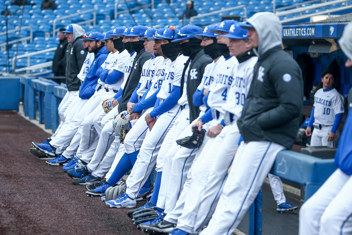 Team.

Kentucky beats Bellarmine 3-2.

Photo by Sarah Caputi | UK Athletics