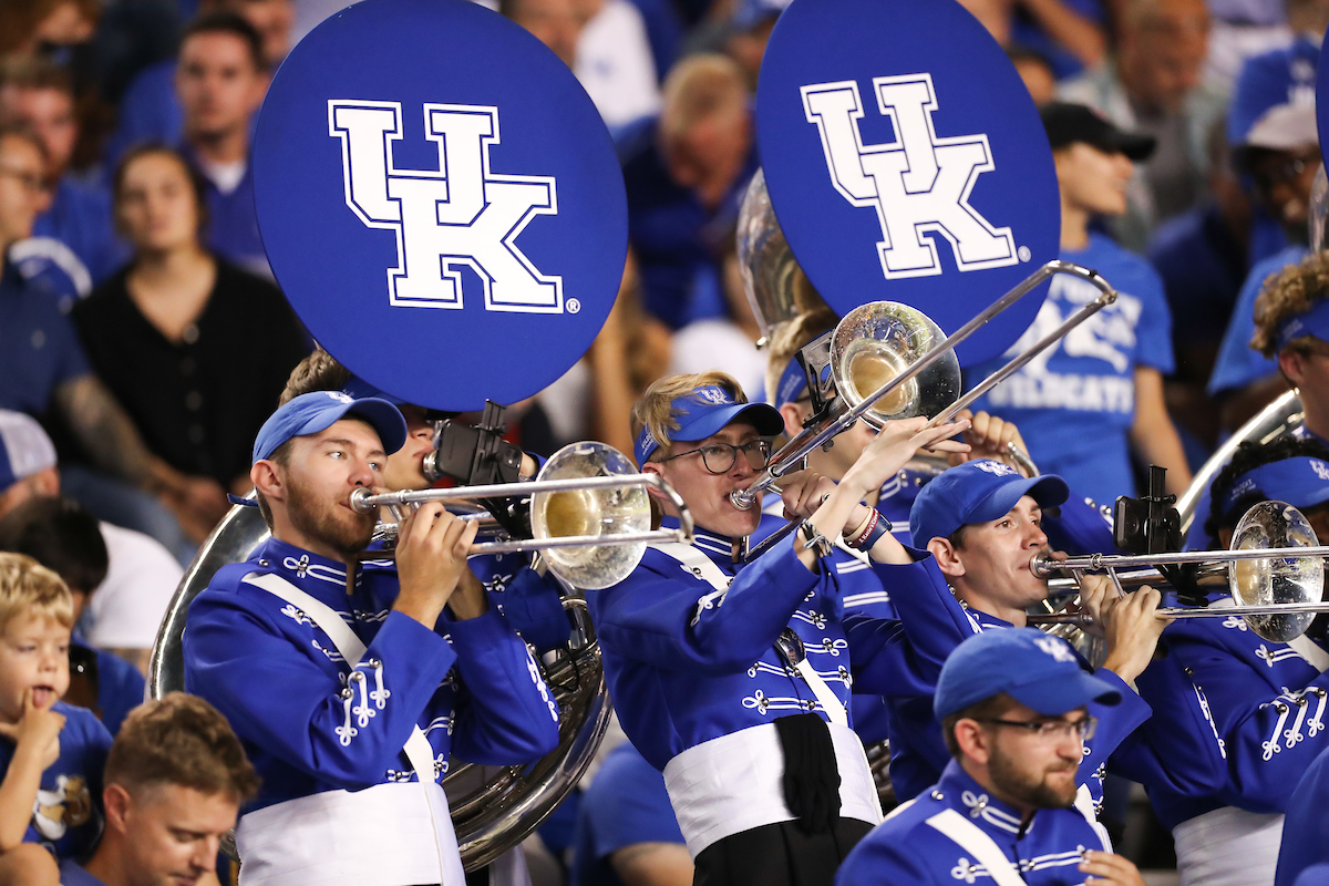 Band.

Kentucky beats South Carolina, 16-10.

Photo by Elliott Hess | UK Athletics
