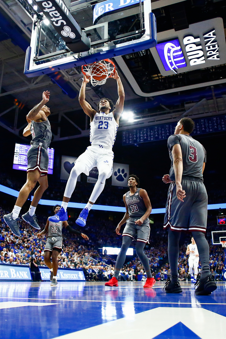 EJ Montgomery

Men's basketball beat SIU 71-59.

Photo by Chet White | UK Athletics