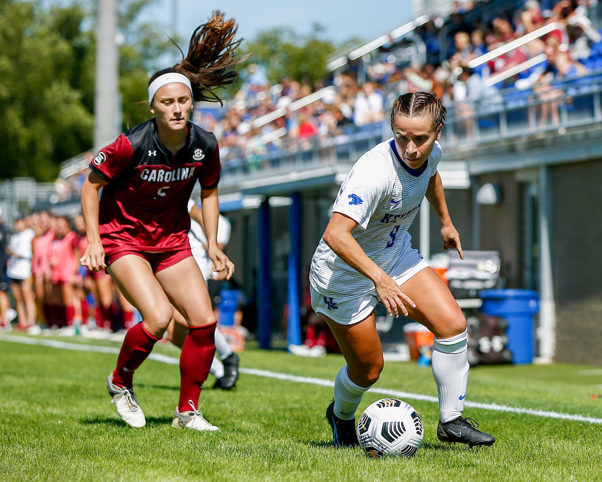 Marissa Bosco.

Kentucky falls to South Carolina 2-1.

Photo by Grace Bradley | UK Athletics