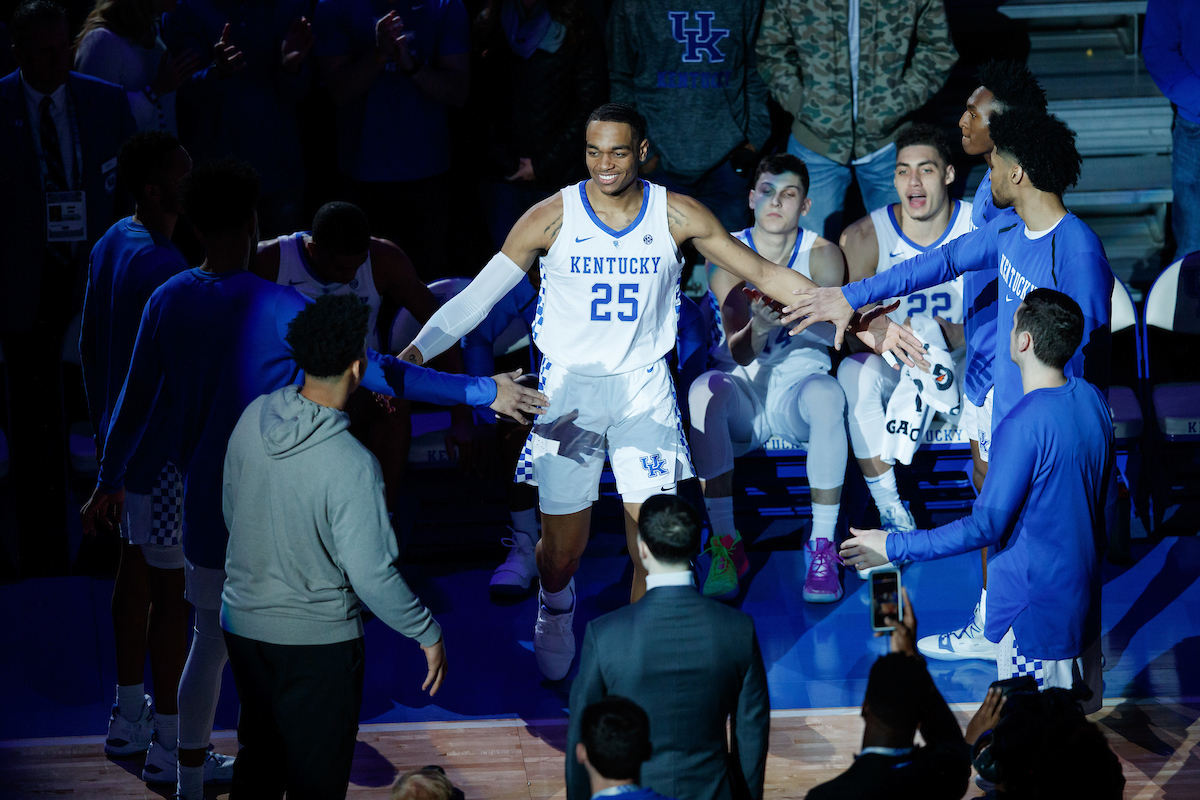 PJ Washington.

The UK men's basketball team beat Kansas 71-63 at Rupp Arena on Saturday, January 26, 2019.

Photo by Elliott Hess | UK Athletics