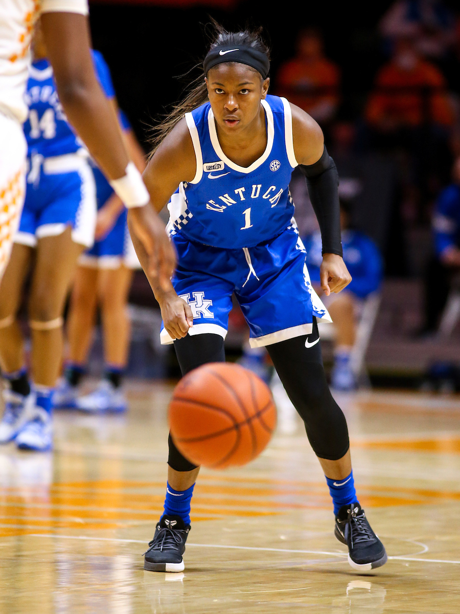 Robyn Benton. 

Kentucky loses to Tennessee 70-53.

Photo by Eddie Justice | UK Athletics
