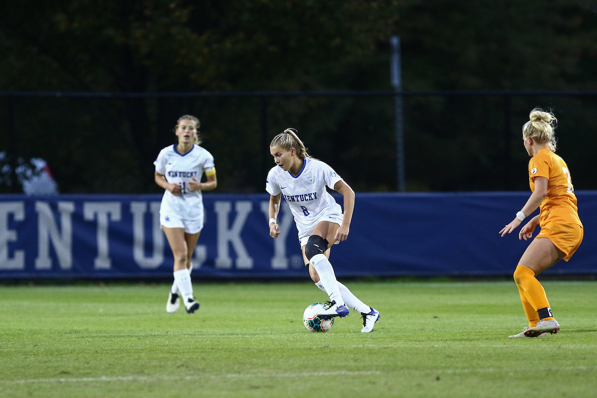 Hannah Richardson.

Kentucky ties Tennessee 1-1.

Photo by Sarah Caputi ¦UK Athletics