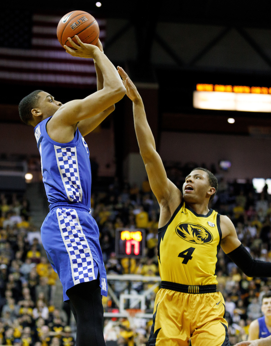Keldon Johnson.


Kentucky beats Missouri, 66-58.

Photo by Elliott Hess | UK Athletics