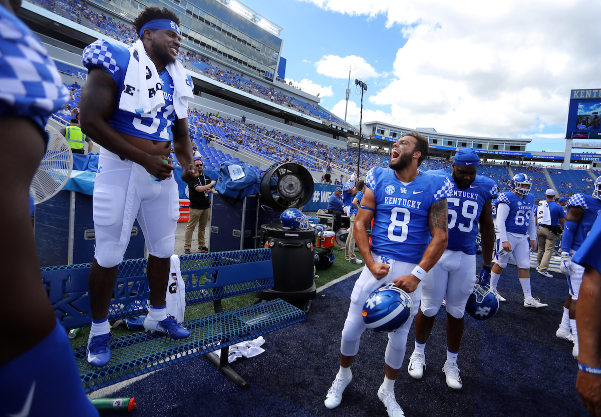 Danny Clark

UK football beats Murray State 48-10.

Photo by Britney Howard | UK Athletics