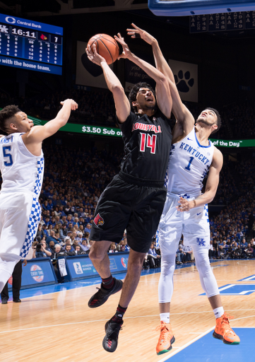 Quade Green.

The University of Kentucky men's basketball team beat Louisville 90-61 on Friday, December 29, 2017 at Rupp Arena.

Photo by Elliott Hess | UK Athletics