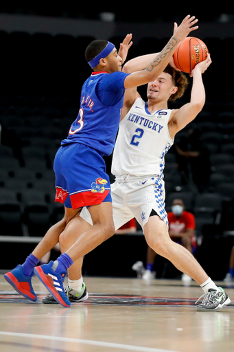 Devin Askew.

Kentucky falls to Kansas, 65-62, in the State Farm Champions Classic.

Photo by Chet White | UK Athletics