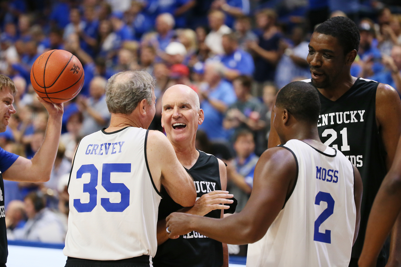 Former Kentucky men's basketball players across a number of decades came back to Rupp Arena for the 2017 UK Alumni Charity Series. 