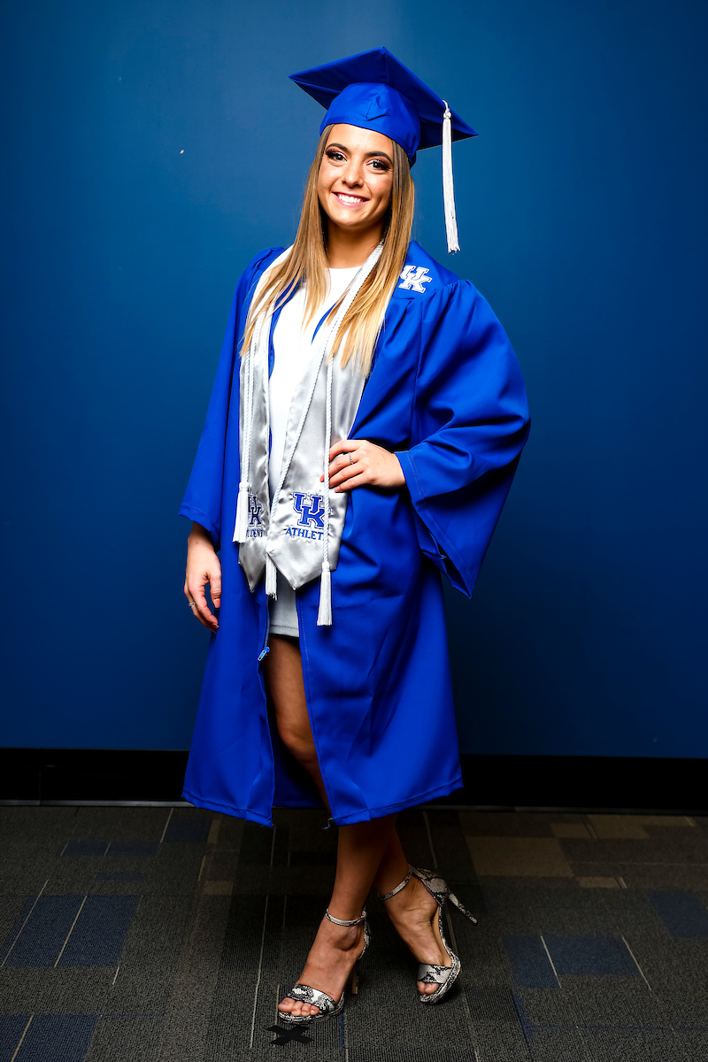 Josie Angeny.

December 2021 Graduation Photos.

Photo by Eddie Justice | UK Athletics