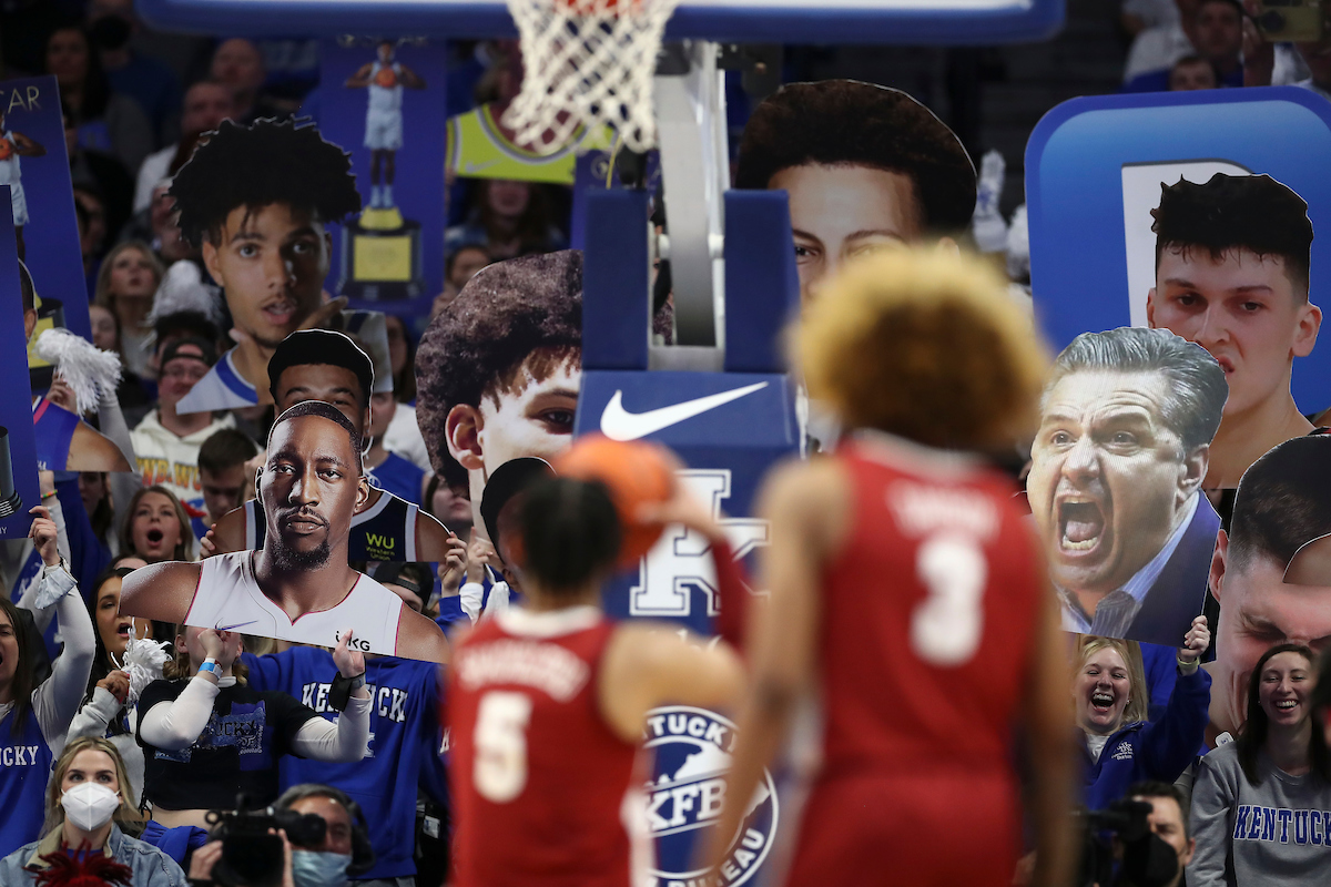 Fans.

Kentucky beat Alabama 90-81.

Photos by Chet White | UK Athletics