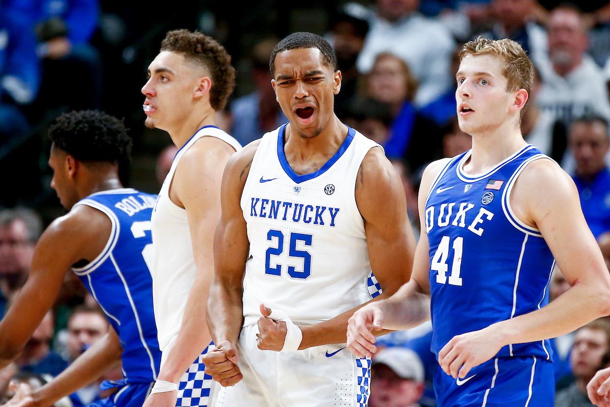 PJ Washington.

Men's basketball falls to Duke 118-84.

Photo by Chet White | UK Athletics