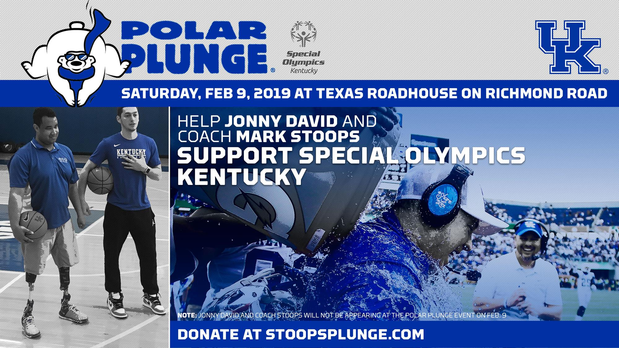David, Stoops Challenge Fans to Support SOKY's Polar Plunge