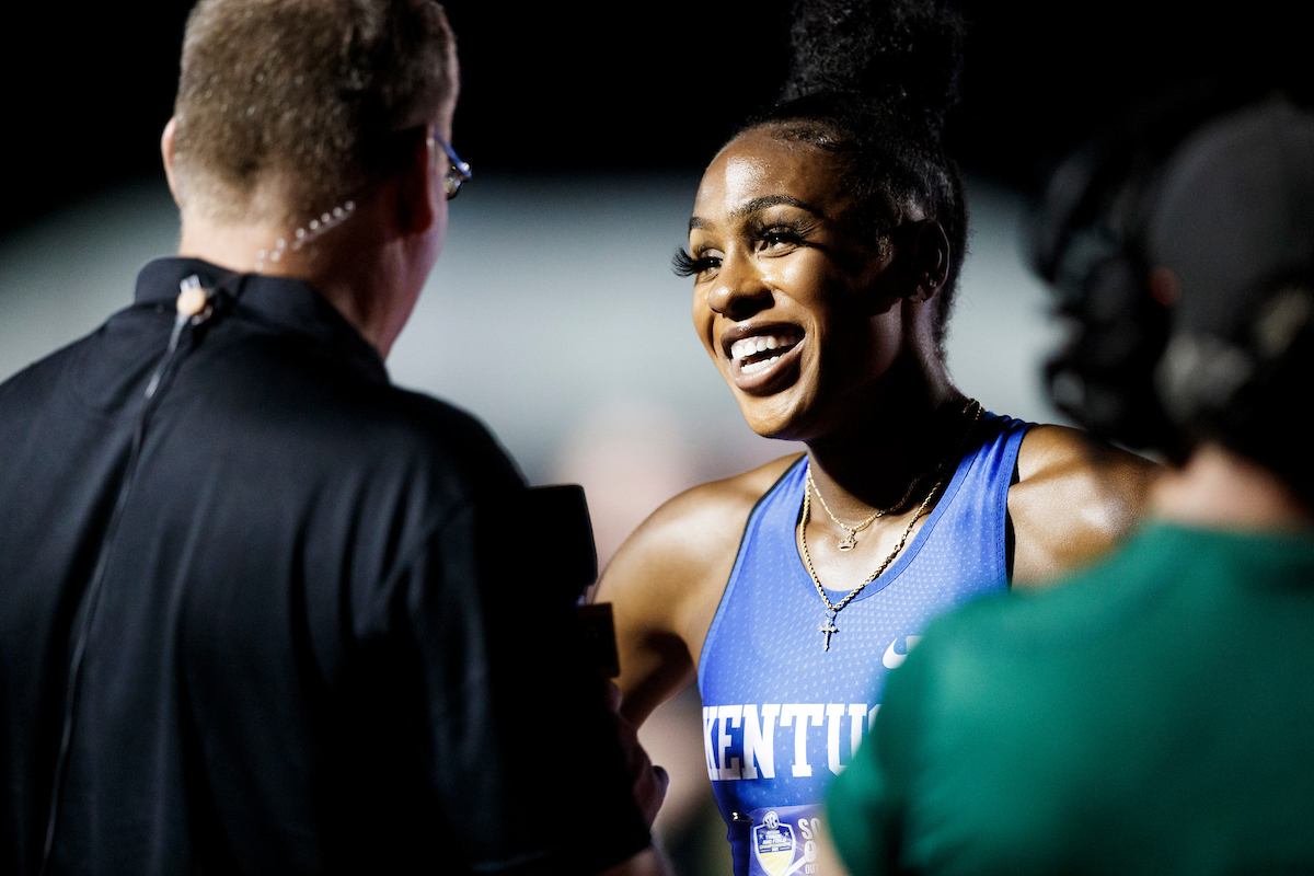 Alexis Holmes.

SEC Day 3.

Elliott Hess | UK Athletics